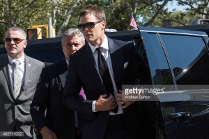 Brady suit game, 100% on point