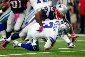 Dont'a Hightower sacks Cowboy's QB Weeden